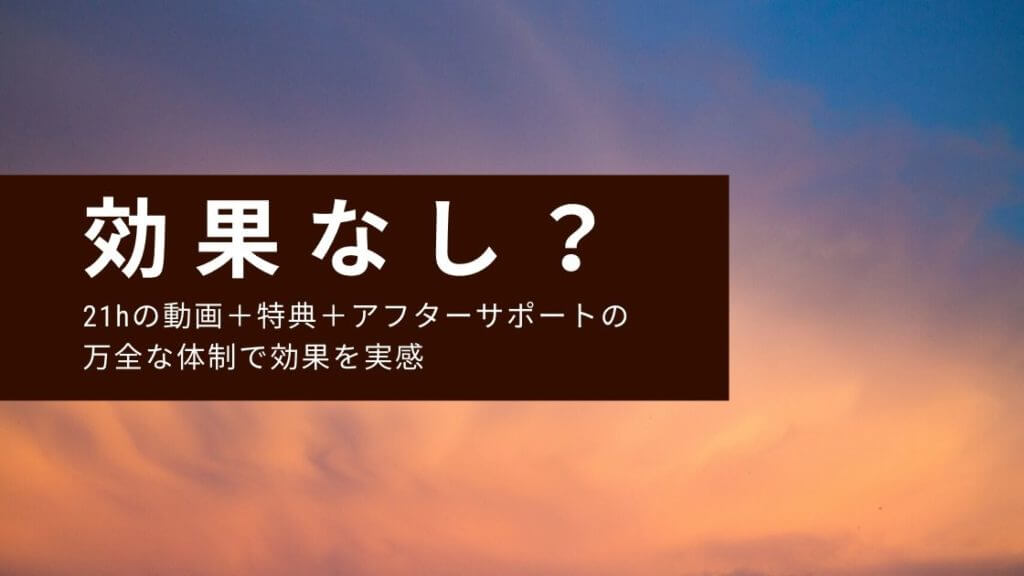 イヌバーシティ 効果なし