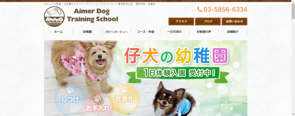 犬の幼稚園 エメドッグトレーニングスクール